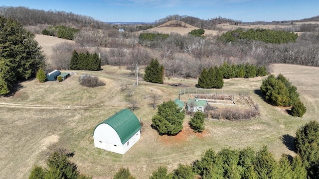 N30732 Square Bluff Rd, Blair, WI 54616 - aerial view of sparsely populated area