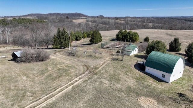 N30732 Square Bluff Rd, Blair, WI 54616 - overview of rural landscape