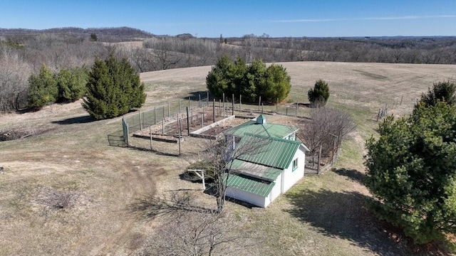 N30732 Square Bluff Rd, Blair, WI 54616 - aerial view of sparsely populated area