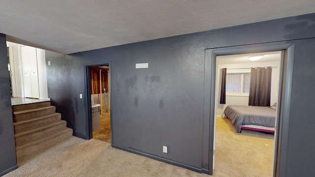 1715 Gateway Dr, Albert Lea, MN 56007 - basement featuring carpet and stairway