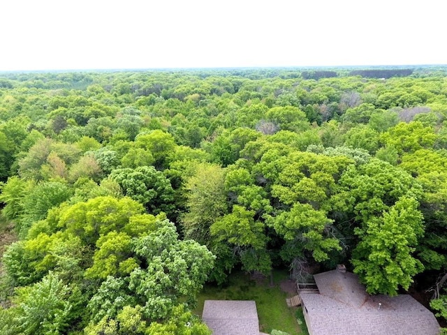 7780 Fawn Lake Dr NE, Stacy, MN 55079 - view from above of property featuring a forest