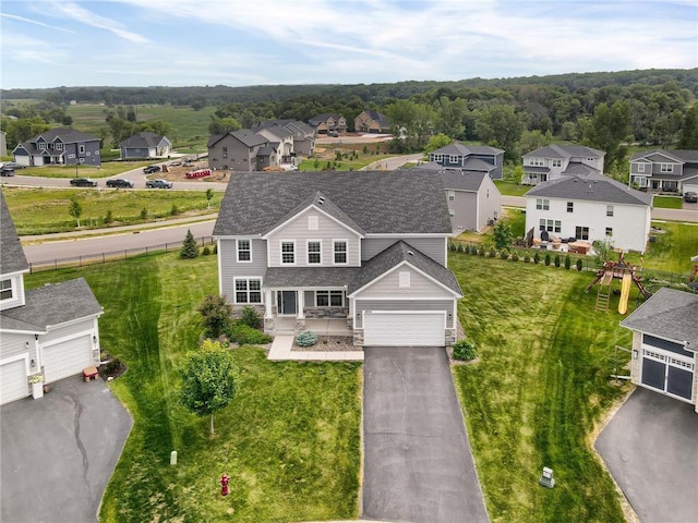 6919 156th St, Savage, MN 55378 - aerial perspective of suburban area