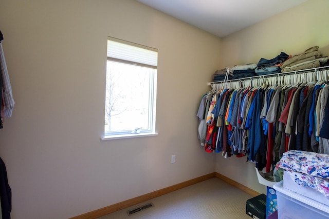 1120 Southridge Rd, New Ulm, MN 56073 - walk in closet featuring carpet flooring