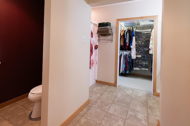 1120 Southridge Rd, New Ulm, MN 56073 - hallway with light tile patterned flooring and baseboards