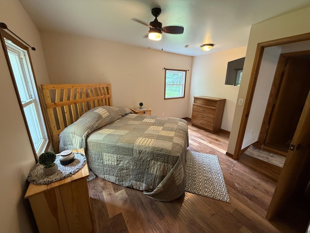 11966 Lindquist Rd, Hibbing, MN 55746 - bedroom with wood finished floors
