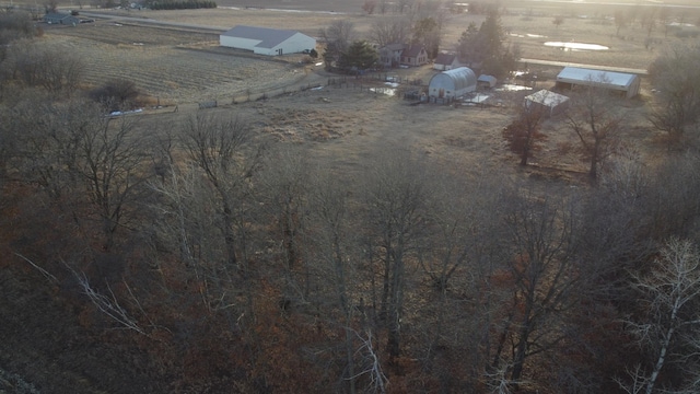 25988 185th Ave, Ripley Twp, MN 56449 - aerial overview of property's location with rural landscape