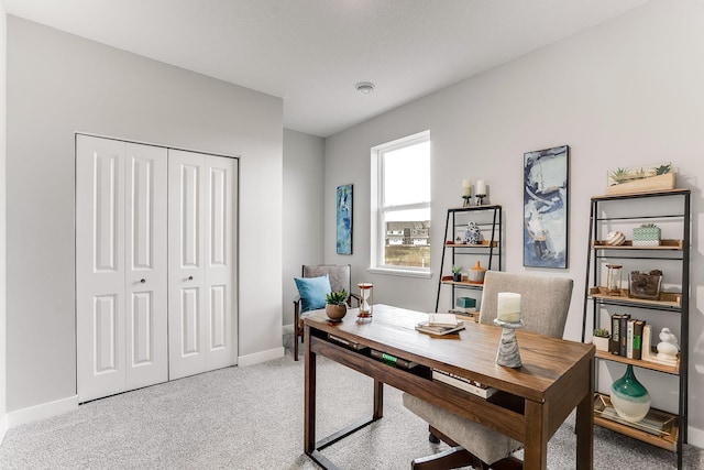 1083 Shoreview Dr, Jordan, MN 55352 - office featuring baseboards and light carpet