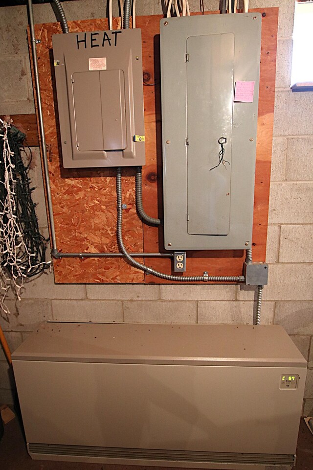 39817 Osage Dr, Browerville, MN 56438 - utility room featuring electric panel