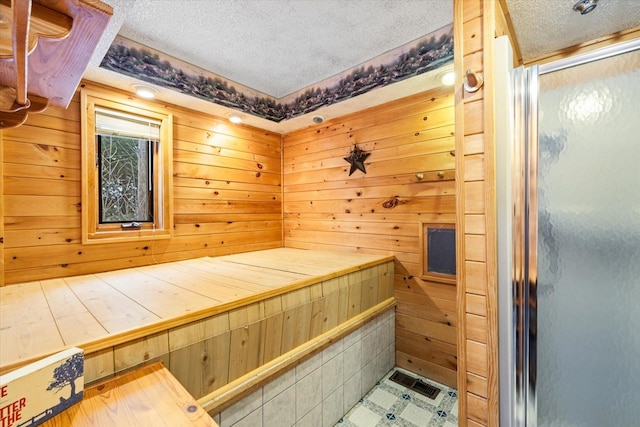 9407 St Odilia Beach Rd, Vermilion Lake Twp, MN 55790 - relaxing sauna with wooden walls