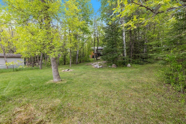 9407 St Odilia Beach Rd, Vermilion Lake Twp, MN 55790 - view of grassy yard