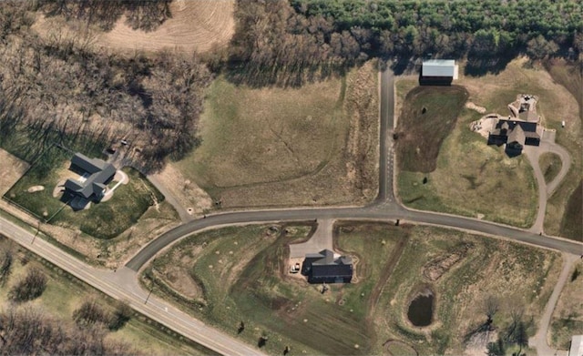 8800 86th Ave N, Greenfield, MN 55373 - aerial view of property and surrounding area featuring rural landscape