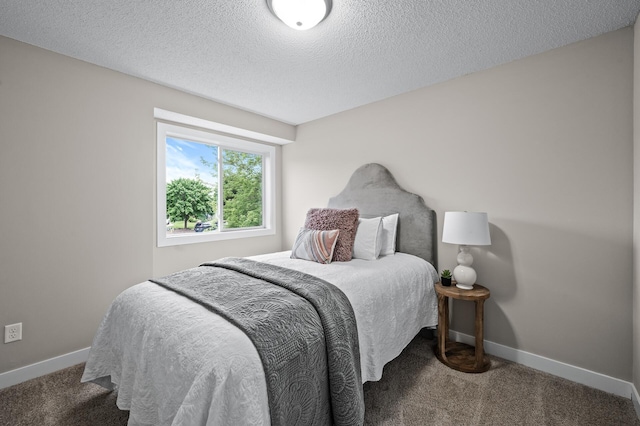 3825 122nd Ave NW, Coon Rapids, MN 55433 - carpeted bedroom with baseboards and a textured ceiling