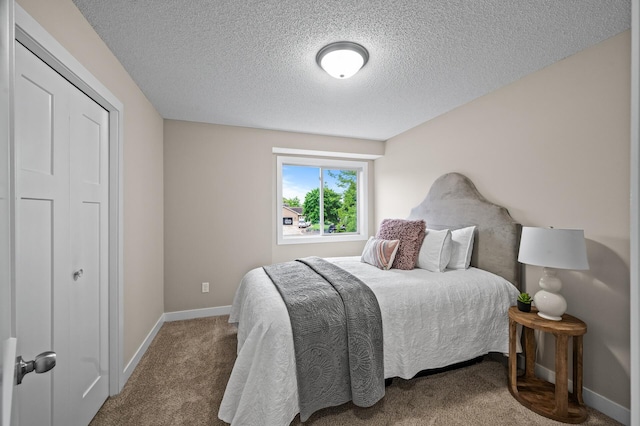 3825 122nd Ave NW, Coon Rapids, MN 55433 - bedroom with carpet floors, baseboards, and a textured ceiling