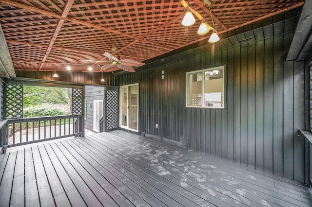3825 122nd Ave NW, Coon Rapids, MN 55433 - view of wooden deck