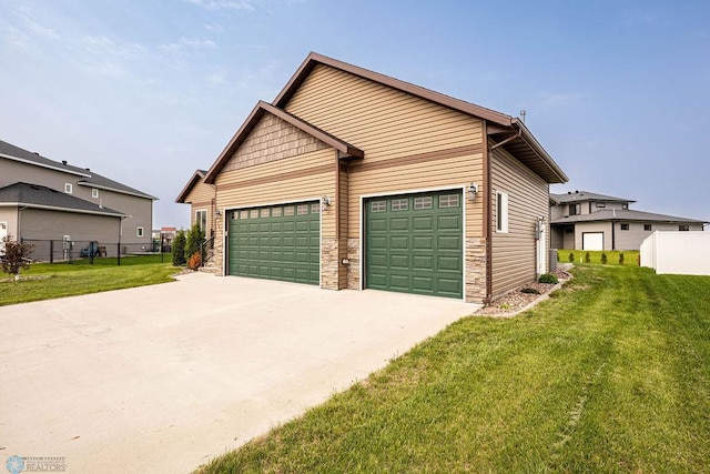 7214 Eagle Pointe Dr S, Fargo, ND 58104 - garage featuring concrete driveway
