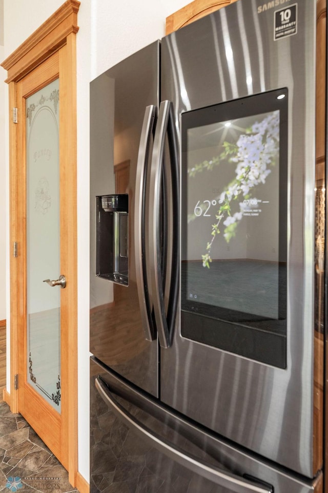 7214 Eagle Pointe Dr S, Fargo, ND 58104 - detailed view of stainless steel fridge
