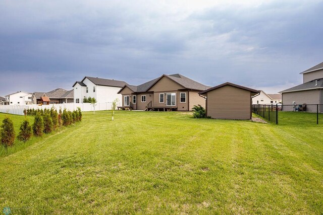 7214 Eagle Pointe Dr S, Fargo, ND 58104 - rear view of property featuring a residential view