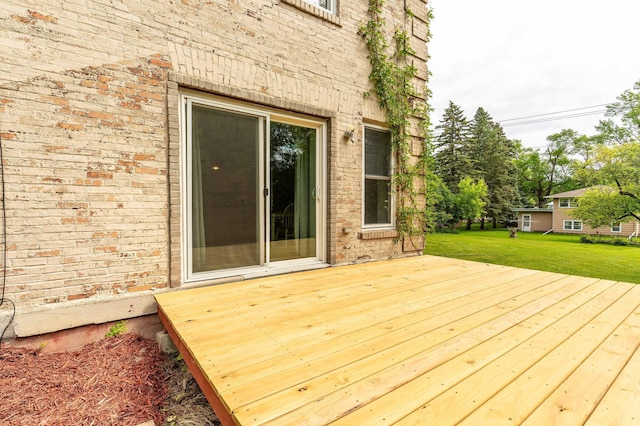 113 7th Ave SE, Elbow Lake, MN 56531 - deck with a yard
