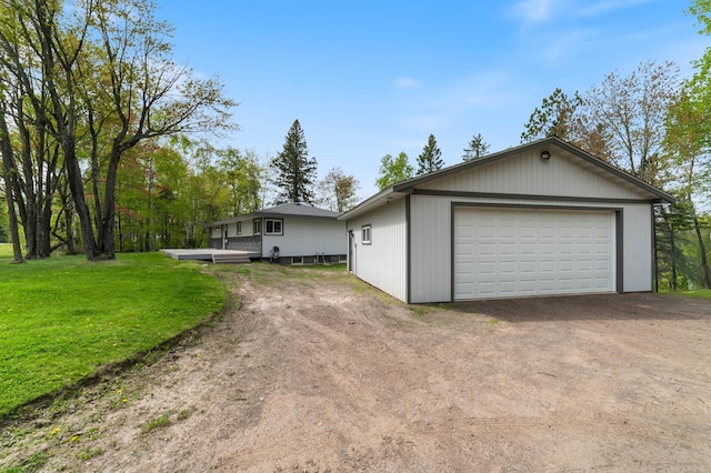 185 Wagon Rd, Esko, MN 55733 - view of detached garage