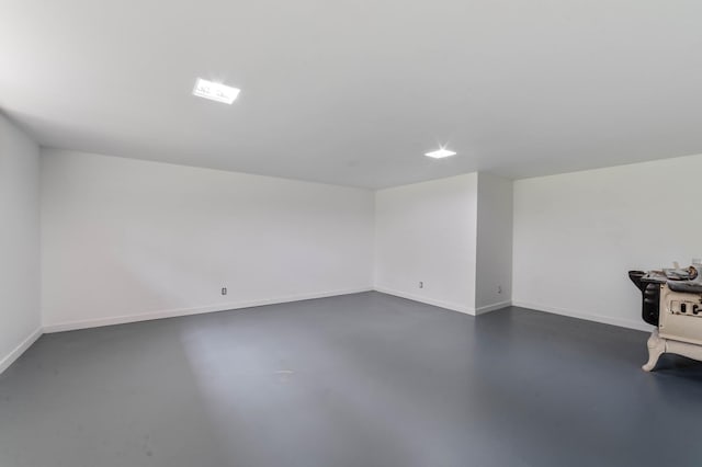 185 Wagon Rd, Esko, MN 55733 - spare room with concrete floors and baseboards