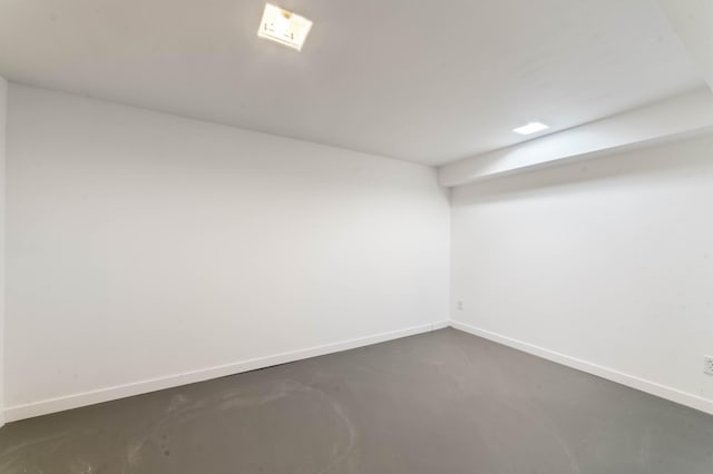 185 Wagon Rd, Esko, MN 55733 - finished below grade area featuring baseboards