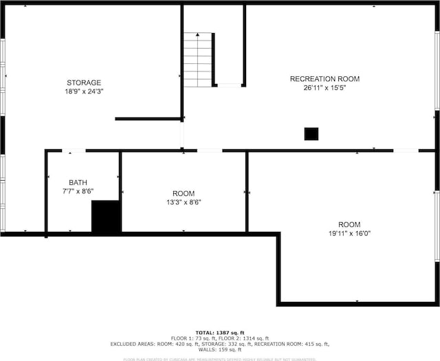 185 Wagon Rd, Esko, MN 55733 - property floor plan