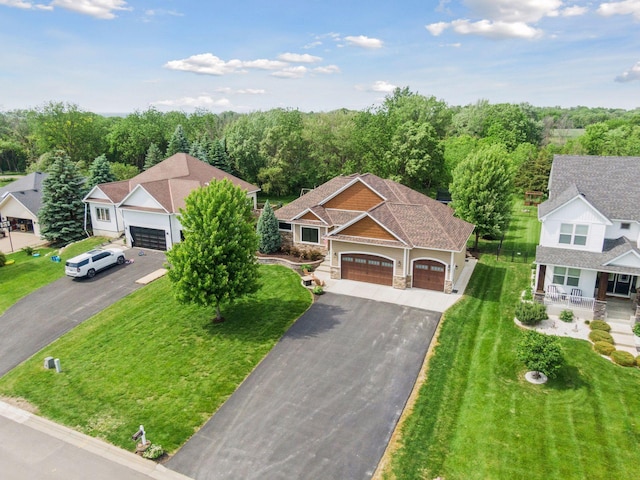 227 Maple Ln, Jordan, MN 55352 - view from above of property