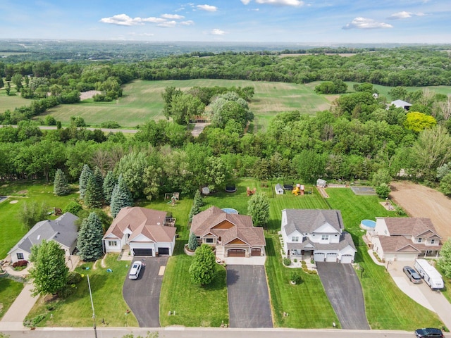 227 Maple Ln, Jordan, MN 55352 - aerial overview of property's location featuring nearby suburban area