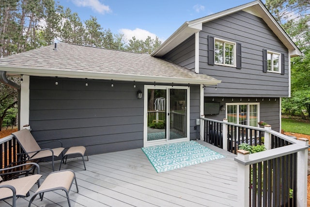 13171 Island View Dr NW, Elk River, MN 55330 - view of deck
