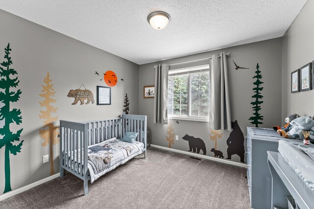 13055 Europa Trail Way N Unit A, Hugo, MN 55038 - carpeted bedroom featuring a textured ceiling and baseboards