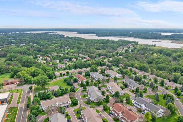 13055 Europa Trail Way N Unit A, Hugo, MN 55038 - aerial perspective of suburban area featuring a nearby body of water