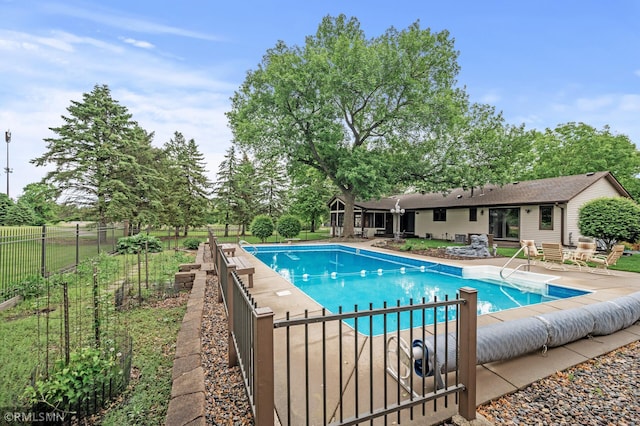 10425 Quaker Ln N, Maple Grove, MN 55369 - view of swimming pool with a patio