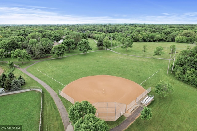 10425 Quaker Ln N, Maple Grove, MN 55369 - view of rural area with a heavily wooded area