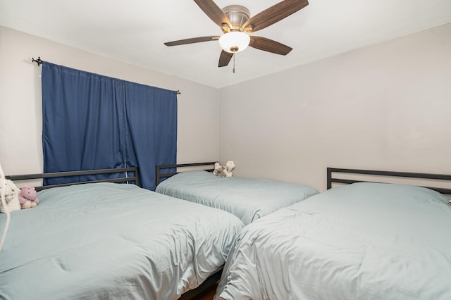4101 Welcome Ave N, Robbinsdale, MN 55422 - bedroom with a ceiling fan