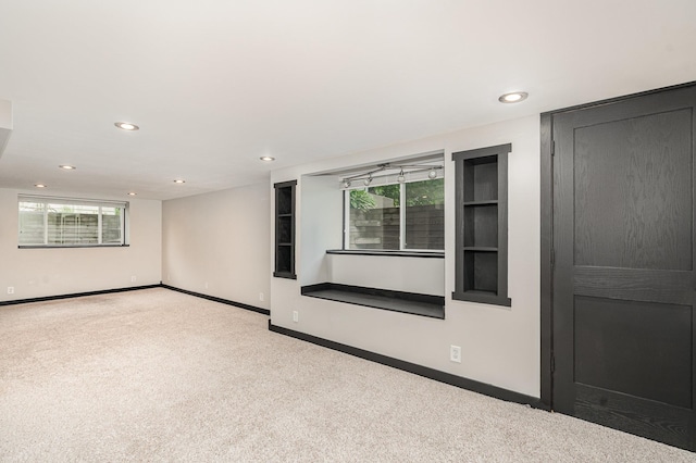 4101 Welcome Ave N, Robbinsdale, MN 55422 - unfurnished room with recessed lighting and carpet flooring