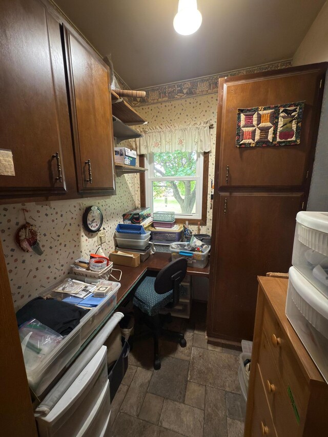 107 3rd Ave, Bellingham, MN 56212 - home office with stone finish floors