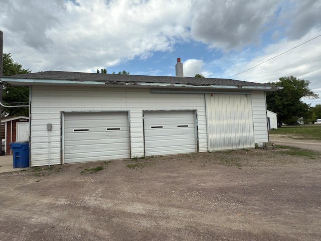 107 3rd Ave, Bellingham, MN 56212 - view of detached garage