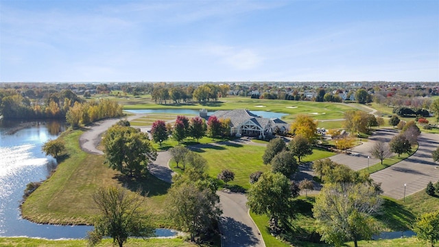 12549 Guadalcanal Cir NE Unit E, Blaine, MN 55449 - aerial view of a nearby body of water