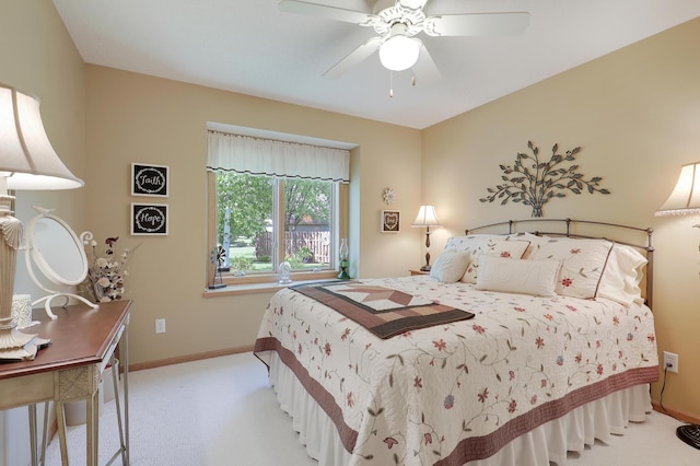 2301 170th Ln NW, Andover, MN 55304 - bedroom with carpet flooring, baseboards, and ceiling fan