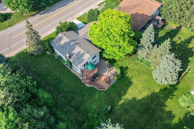 674 Mound Ave, Shoreview, MN 55126 - aerial view of property and surrounding area