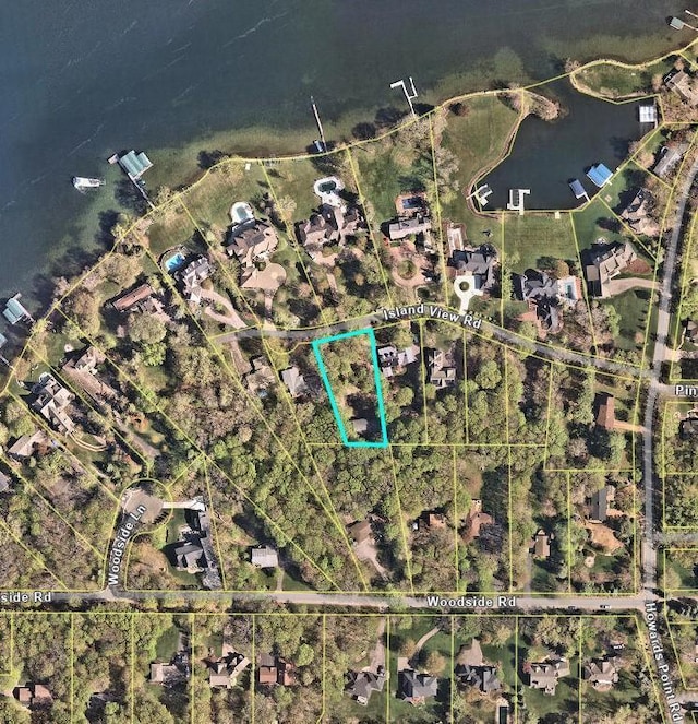 27755 Island View Rd, Shorewood, MN 55331 - map of property location with property parcel outlined