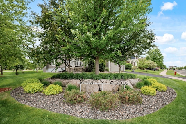 18301 100th Ave N, Osseo, MN 55311 - community / neighborhood sign with a lawn