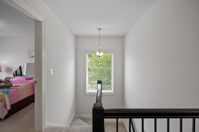 18301 100th Ave N, Osseo, MN 55311 - hallway with carpet flooring, a textured ceiling, and baseboards