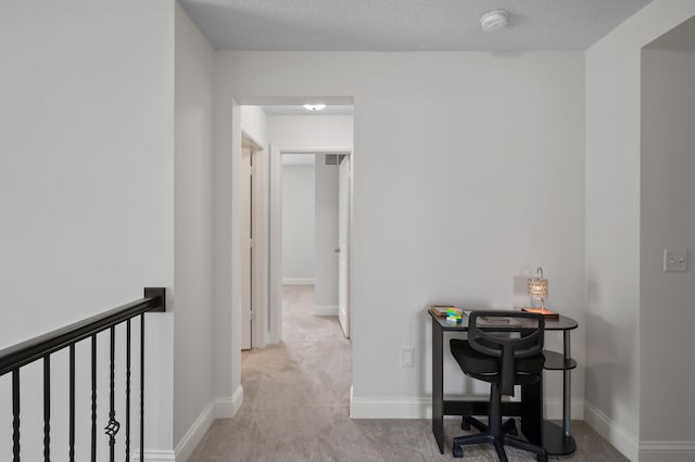 18301 100th Ave N, Osseo, MN 55311 - hallway featuring carpet flooring, an upstairs landing, and baseboards