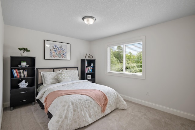 18301 100th Ave N, Osseo, MN 55311 - bedroom with light colored carpet, baseboards, and a textured ceiling
