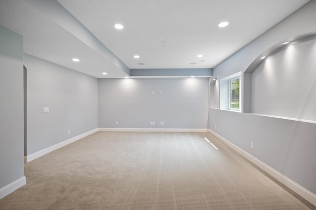 18301 100th Ave N, Osseo, MN 55311 - carpeted empty room with recessed lighting and baseboards