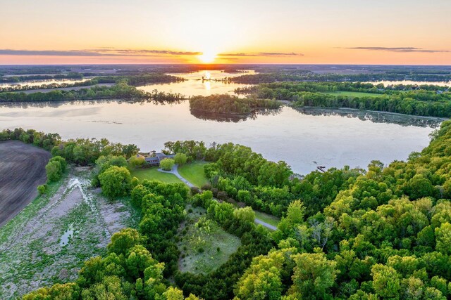 24534 474th Ln, Elysian Twp, MN 56028 - aerial view of a nearby body of water