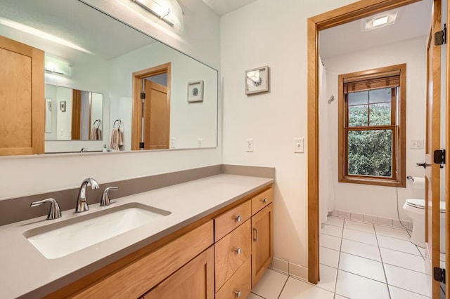 946 Wild Rose Ct, Eagan, MN 55123 - full bathroom featuring vanity and tile patterned flooring