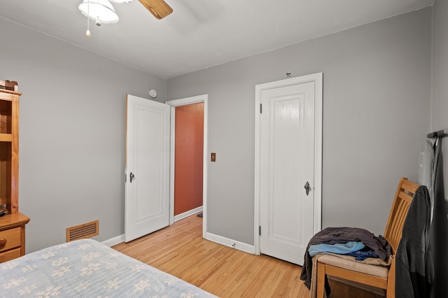 967 Stryker Ave W, Saint Paul, MN 55118 - bedroom featuring light wood-type flooring and a ceiling fan