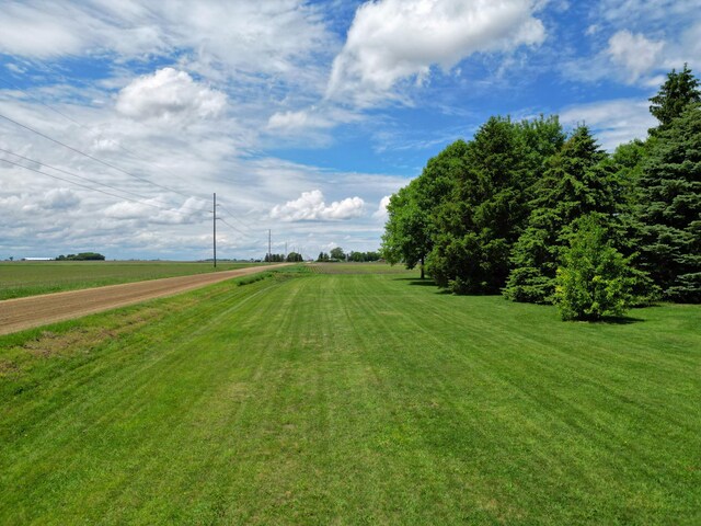 6198 210th Ave SE, Lake Lillian Twp, MN 56253 - view of grassy yard featuring a view of countryside